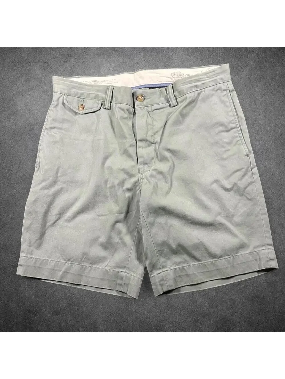 Vintage Polo Ralph Lauren Green Chino Summer Shorts - Great Condition!